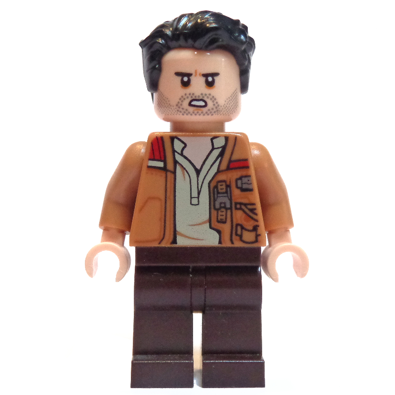 LEGO Poe Dameron, Open Medium Nougat Jacket (fig-004236)