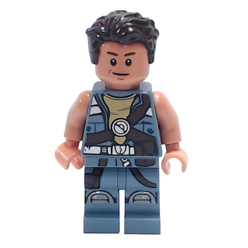 LEGO Zander, Sand Blue Jacket (fig-004237)