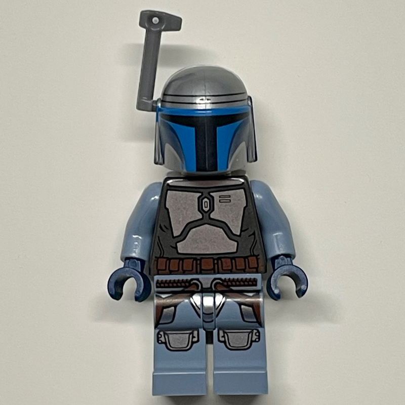 LEGO Jango Fett, Pearl Dark Gray Torso (fig-004289)