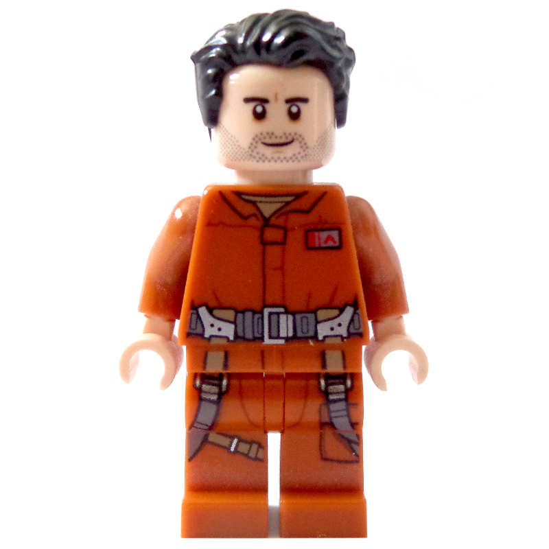 LEGO Poe Dameron, Dark Orange Outfit (fig-004297)