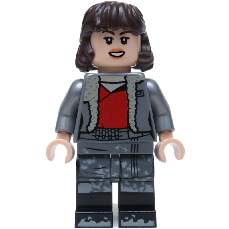 LEGO Qi'ra, Flat Silver Jacket (fig-004304)