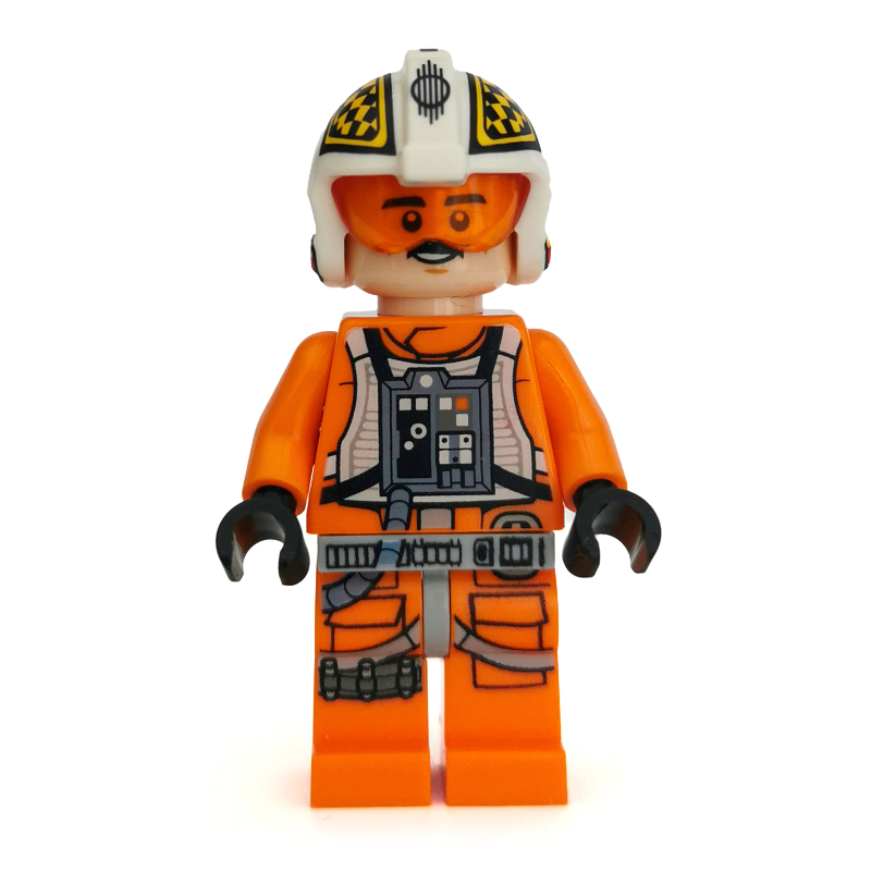 LEGO Biggs Darklighter, Helmet with Trans-Yellow Visor (fig-004318)