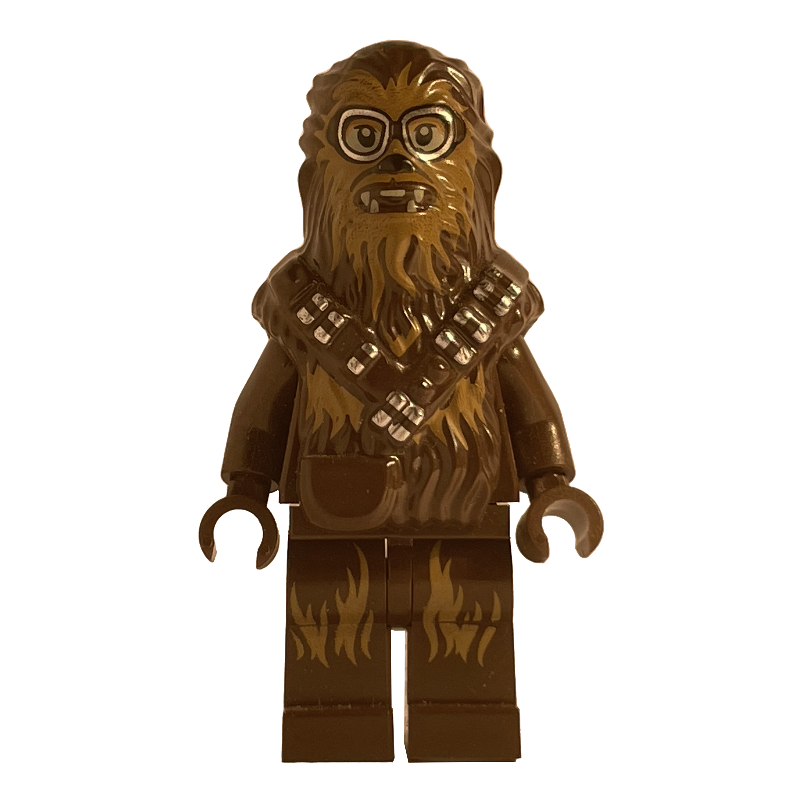 LEGO Chewbacca, Crossed Bandoliers and Goggles (fig-004321)