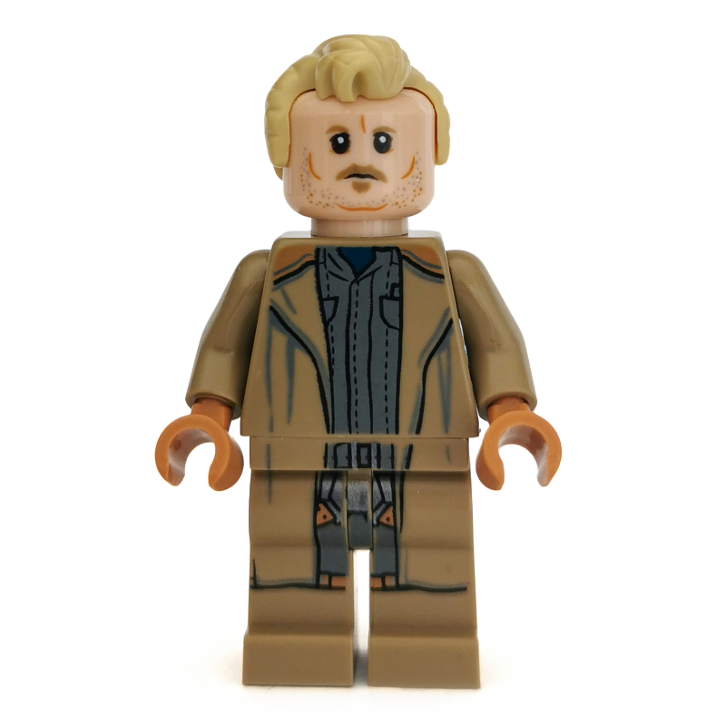 LEGO Tobias Beckett, Long Dark Tan Coat (fig-004328)