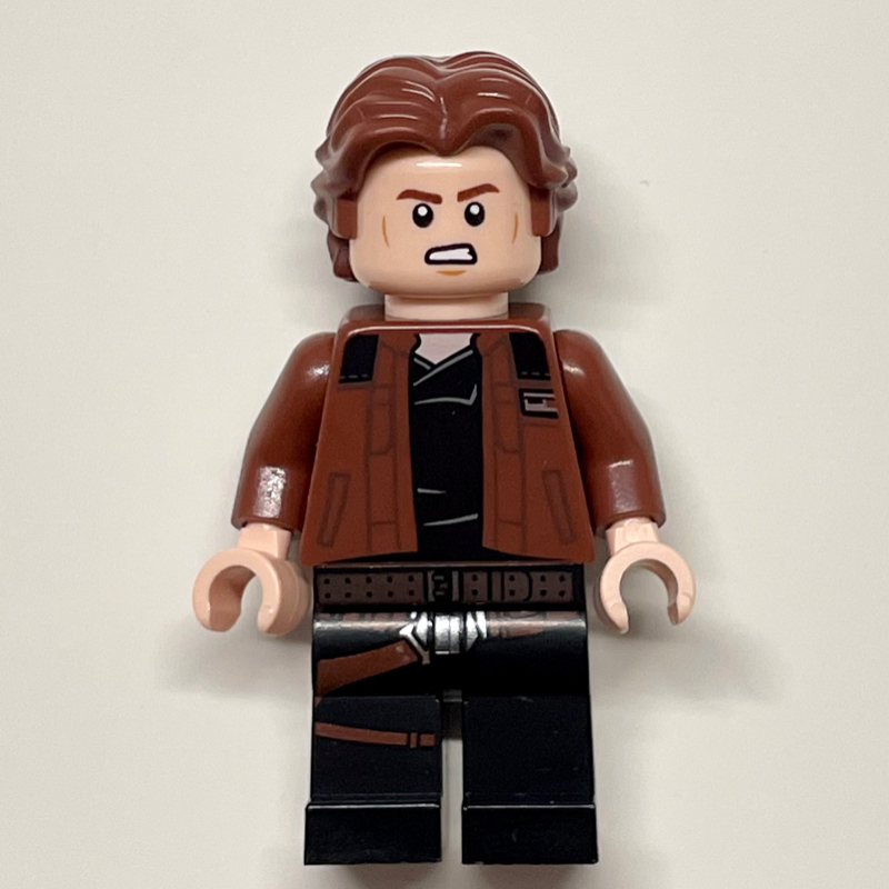 LEGO Han Solo, Reddish Brown Jacket (fig-004335)