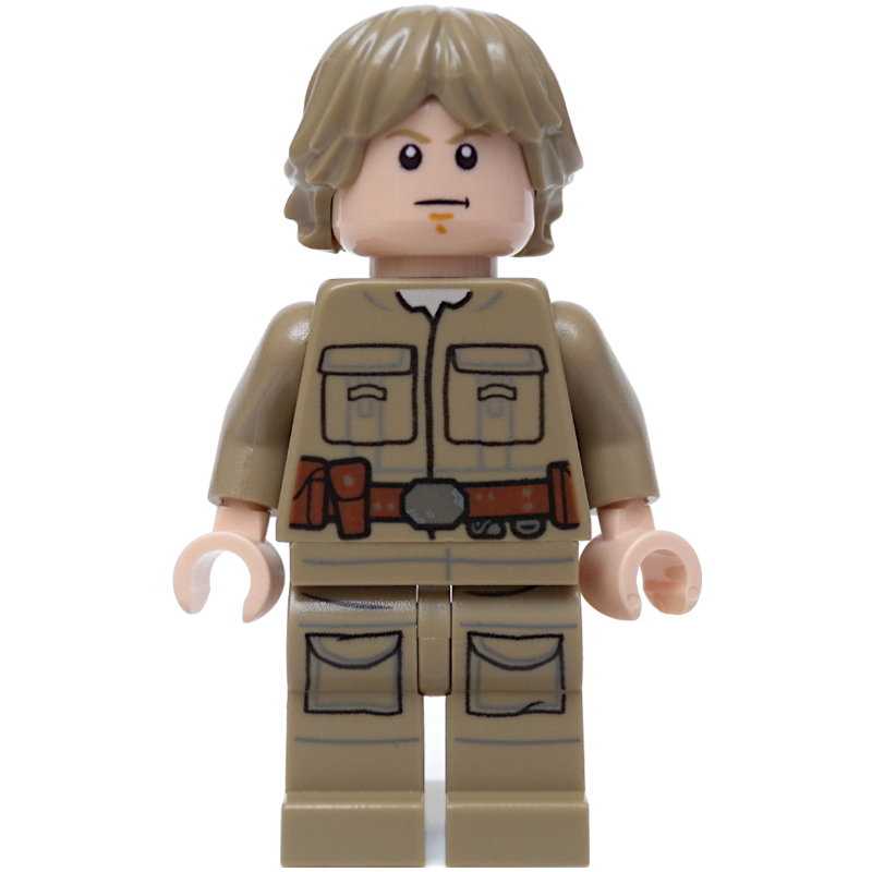 LEGO Luke Skywalker, Cloud City Outfit, Dark Tan Shirt (fig-004349)