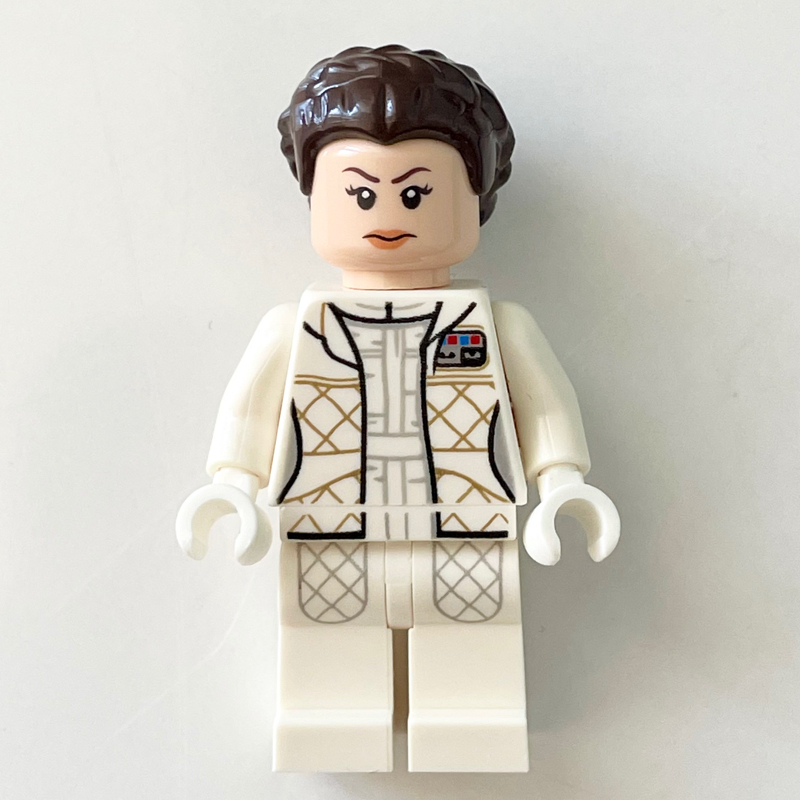 LEGO Princess Leia, Hoth Outfit, White Jacket (fig-004351)