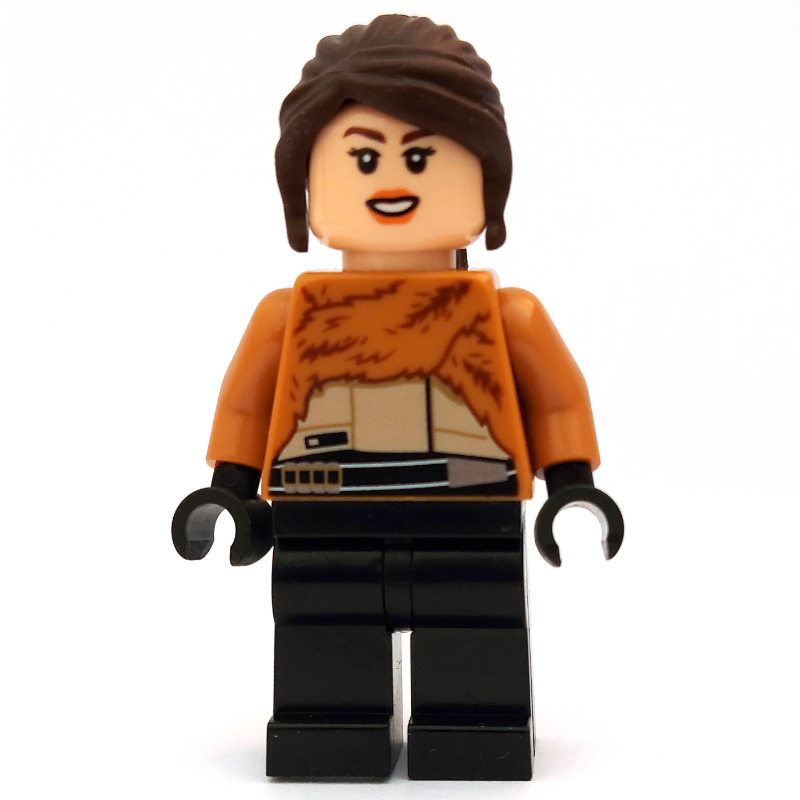 LEGO Qi'ra, Medium Nougat Fur Coat (fig-004358)