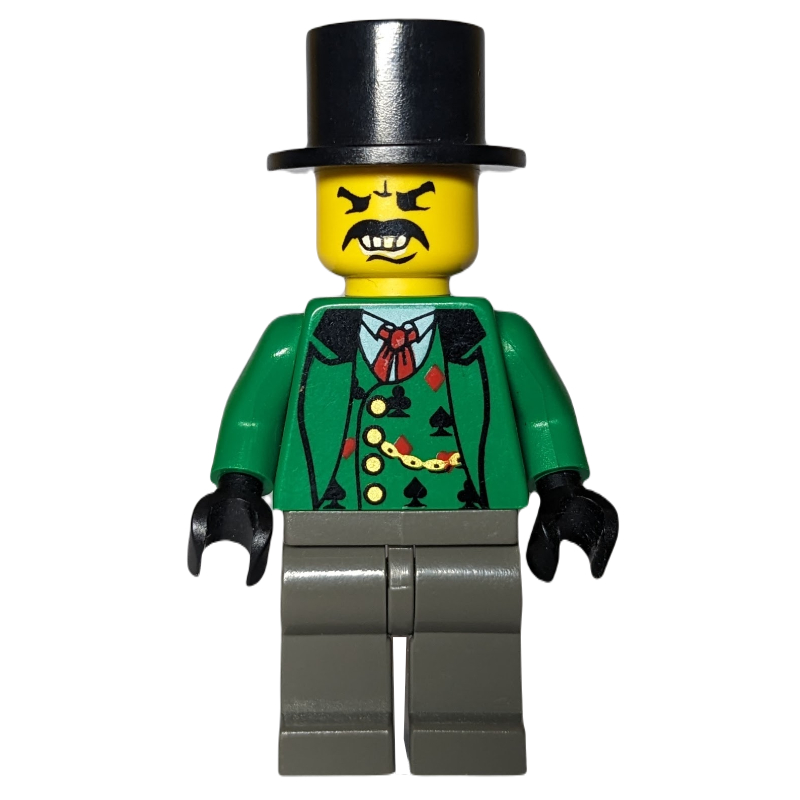LEGO Bandit - Western, Green Suit, Top Hat (fig-004367)