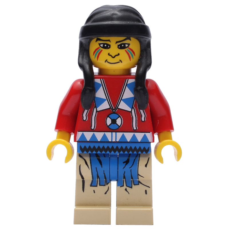 LEGO Indian - Red Shirt (fig-004371)