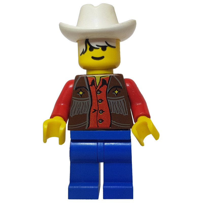 LEGO Cowboy - Red Shirt (fig-004375)