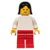 Woman - White Torso, Red Legs