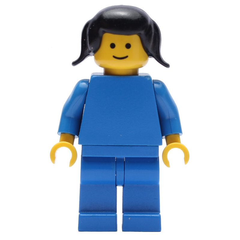 LEGO Woman - Blue Torso, Blue Legs (fig-004402)