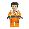 Poe Dameron, White and Orange Pilot Outfit