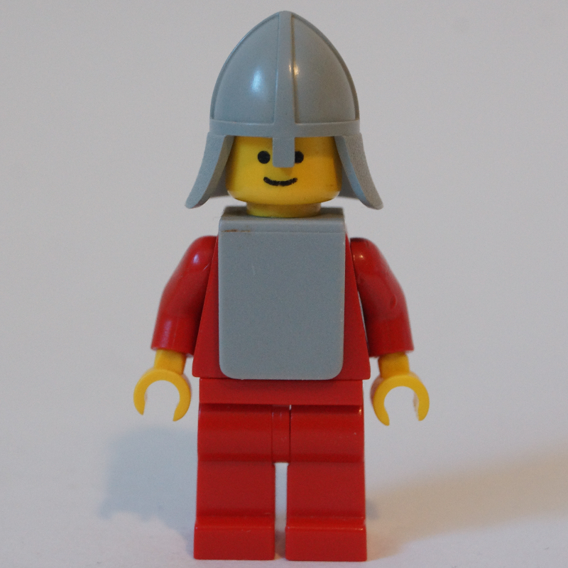 LEGO Knight (Yellow Castle) - Red (fig-004433)