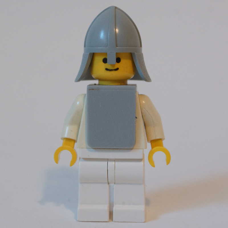 LEGO Knight (Yellow Castle) - White (fig-004438)