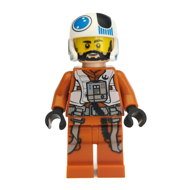 LEGO Temmin 'Snap' Wexley / Resistance Pilot, Lines under Eyes (fig-004449)