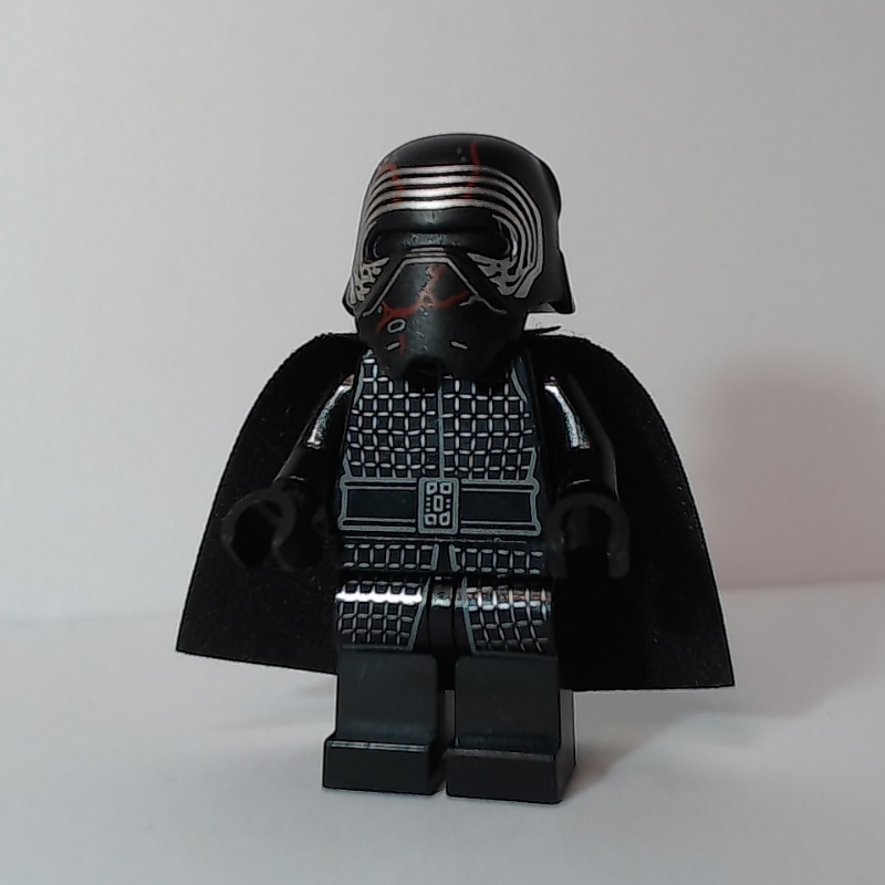 LEGO Kylo Ren, Helmet with Red Cracks, Cape (fig-004455)