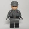 Imperial Officer / Lieutenant, Dark Bluish Gray Uniform, Dual Molded Legs