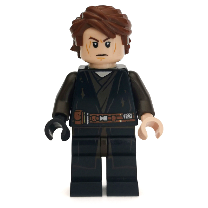 LEGO Anakin Skywalker, Transformation, Yellow Eyes, Black Legs (fig-004491)