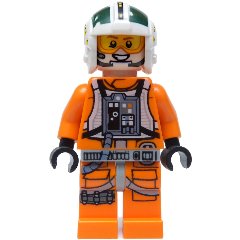 LEGO Wedge Antilles, Printed Legs, Black Hands (fig-004493)