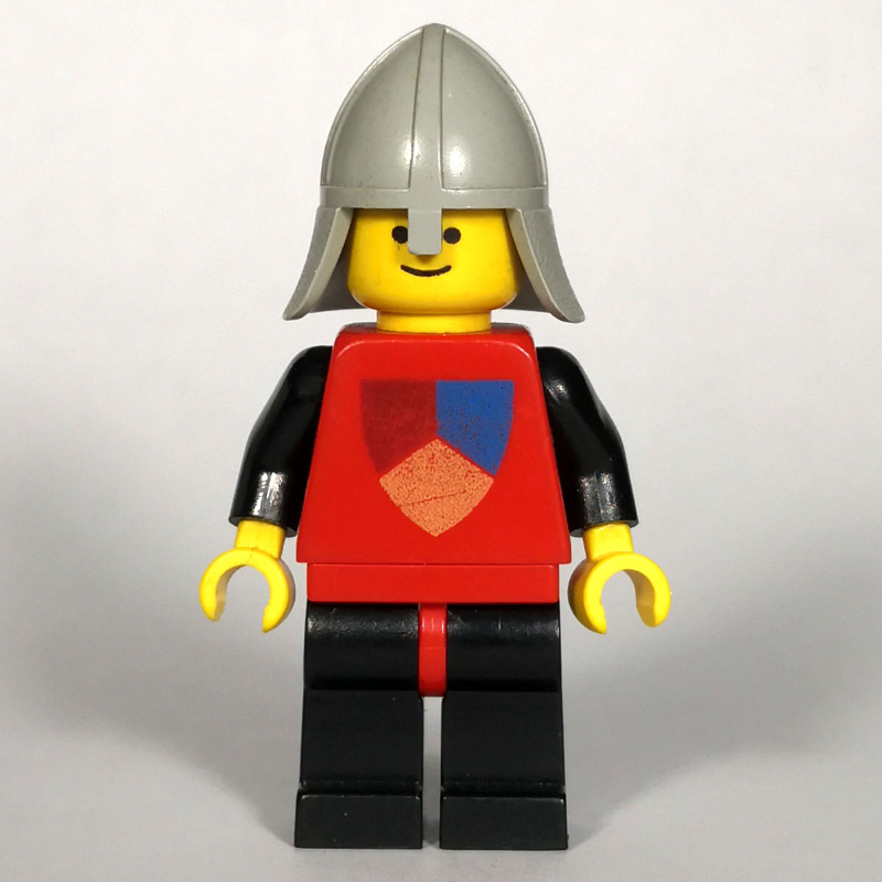 LEGO Knight (Thirded Shield) - Black Legs (fig-004494)