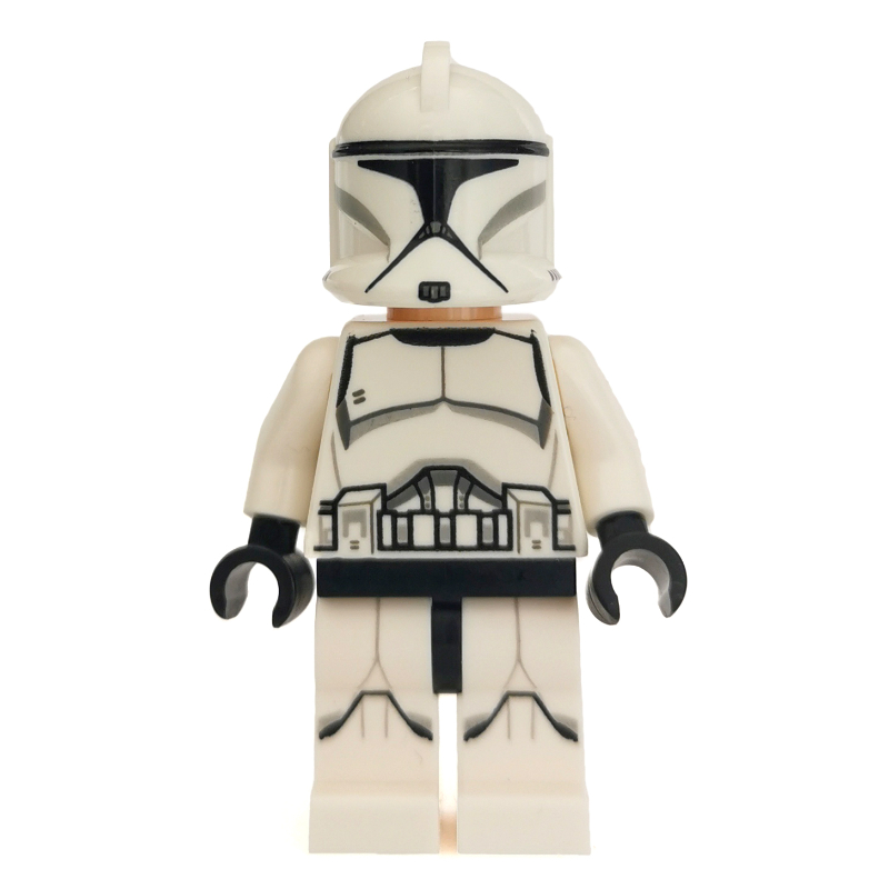 LEGO Clone Trooper, Phase I Armor, Angry, Printed Legs (61189 Helmet) (fig-004507)