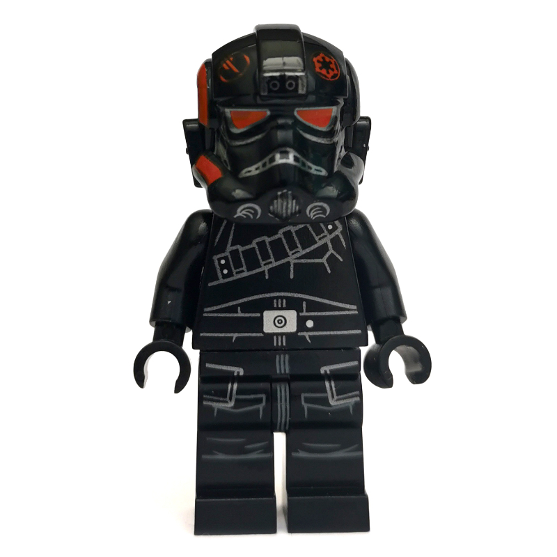 LEGO Inferno Squad Agent, Angry, Open Mouth (fig-004511)