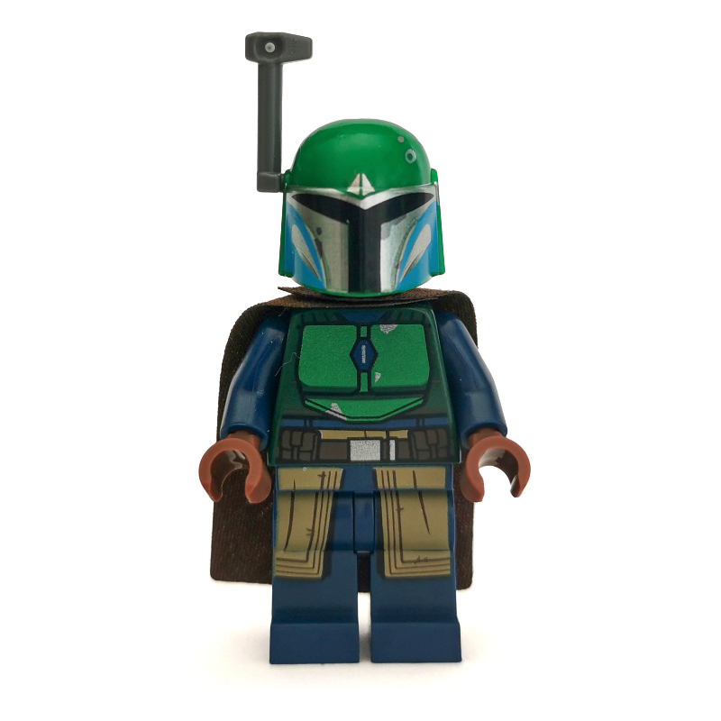 LEGO Mandalorian Tribe Warrior, Dark Blue and Green (fig-004523)