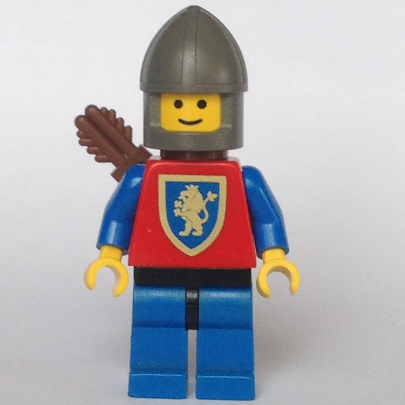 LEGO Archer (Crusader Lion) - Blue Legs (fig-004547)