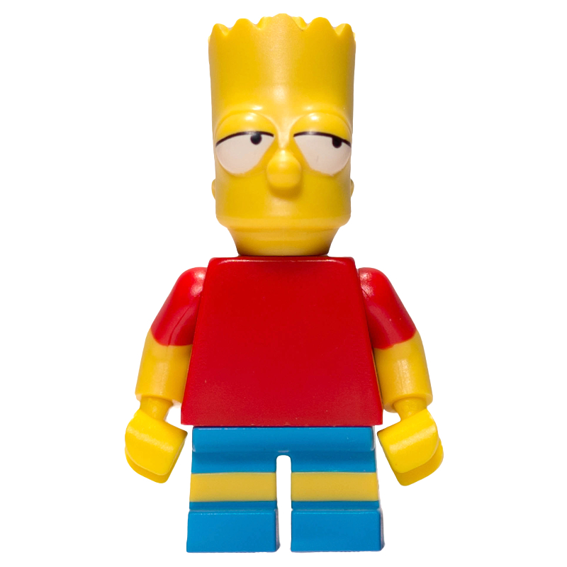 LEGO Bart Simpson with Half Closed Eyes (fig-004548)