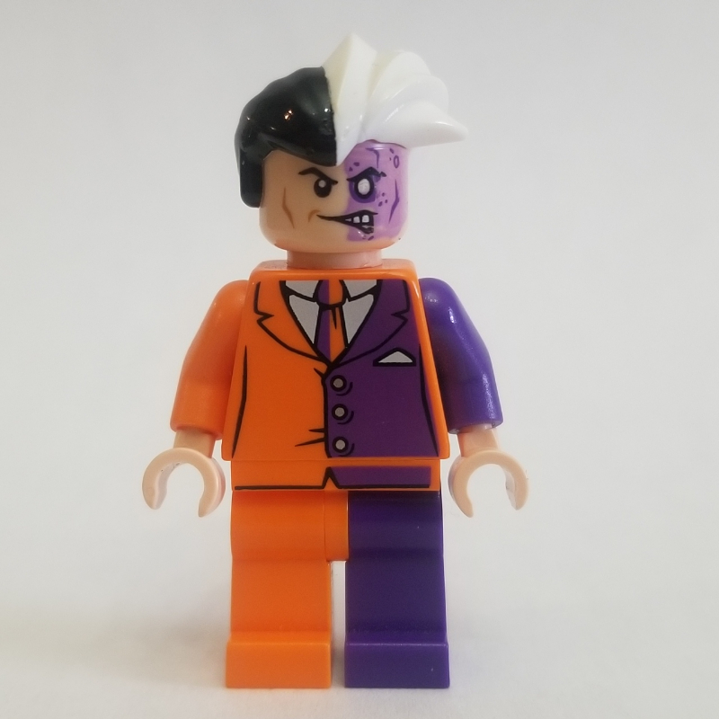 LEGO Two-Face in Orange and Purple Suit (fig-004557)