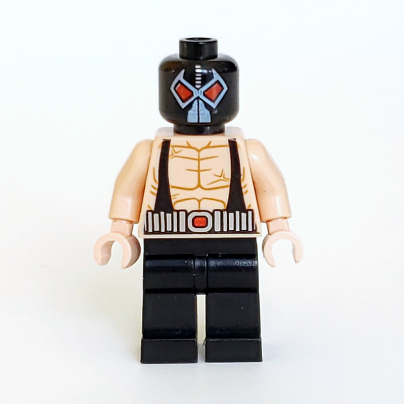 LEGO Bane, Black Head, Light Nougat Hands (fig-004563)