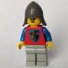 Knight (Crusader Axe) - Light Gray Legs