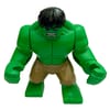 Hulk (Big Fig), Black Hair, Dark Tan Pants