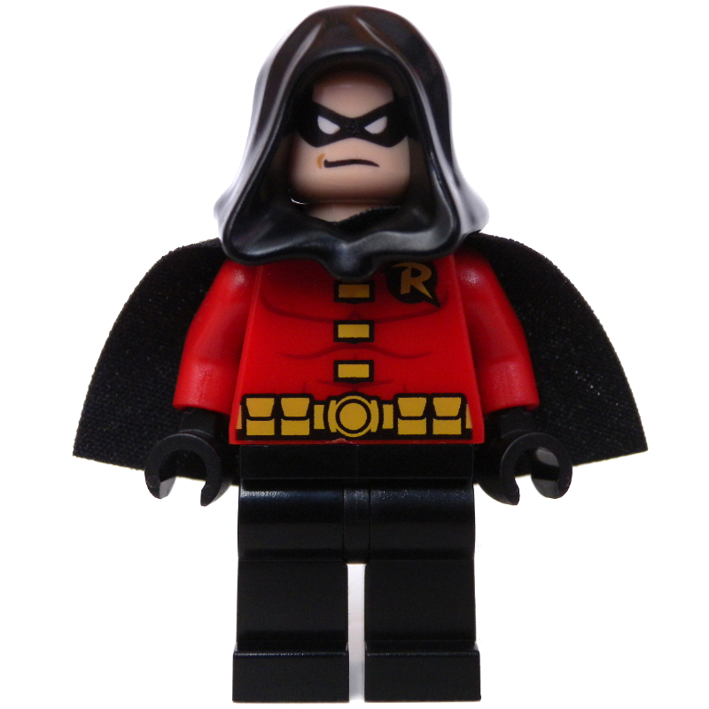 LEGO Robin with Black Hood and Cape (fig-004601)