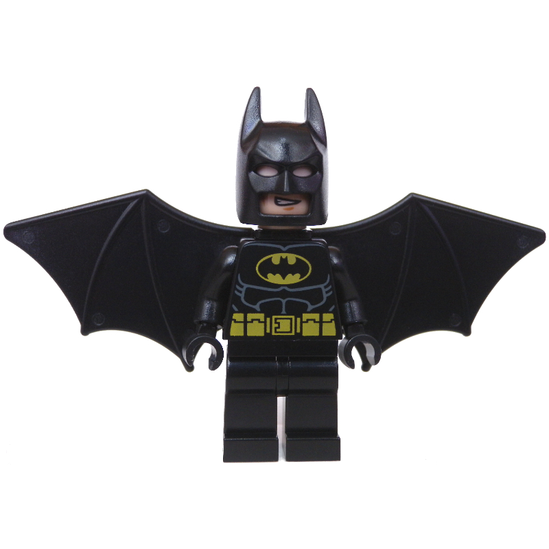 LEGO Batman, Black Suit, Black Cowl, Wings, White Headband (fig-004604)
