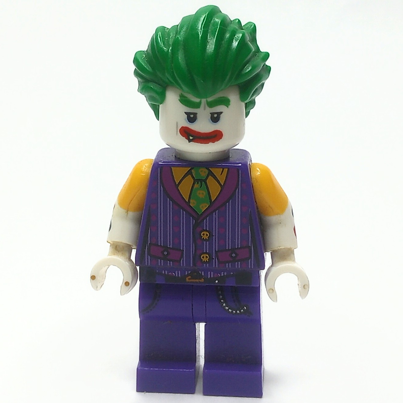 LEGO The Joker with Dark Purple Vest and Bright Light Orange Shirt (fig-004628)