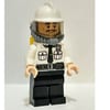 Security Guard with Helmet, Visor, and Air Tanks