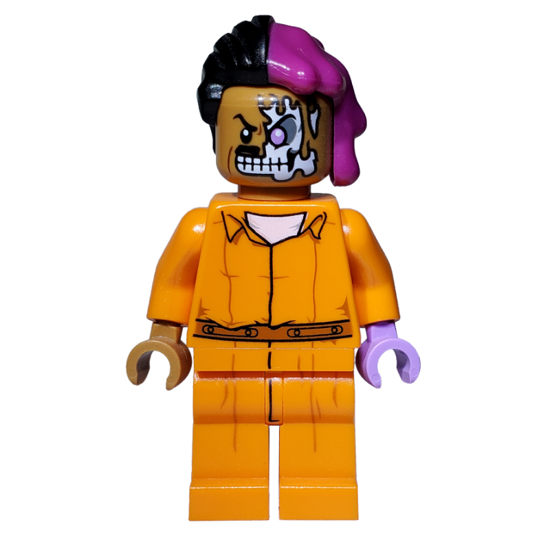LEGO Two-Face in Prison Clothes (fig-004648)