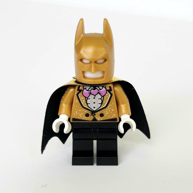 LEGO Batman, Gold Tuxedo, Gold Cape and Cowl (fig-004668)