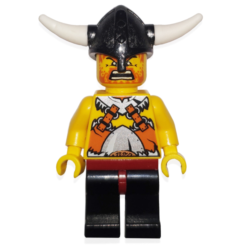 LEGO Viking Warrior - Armour, Bare Arms, Black Legs (fig-004674)