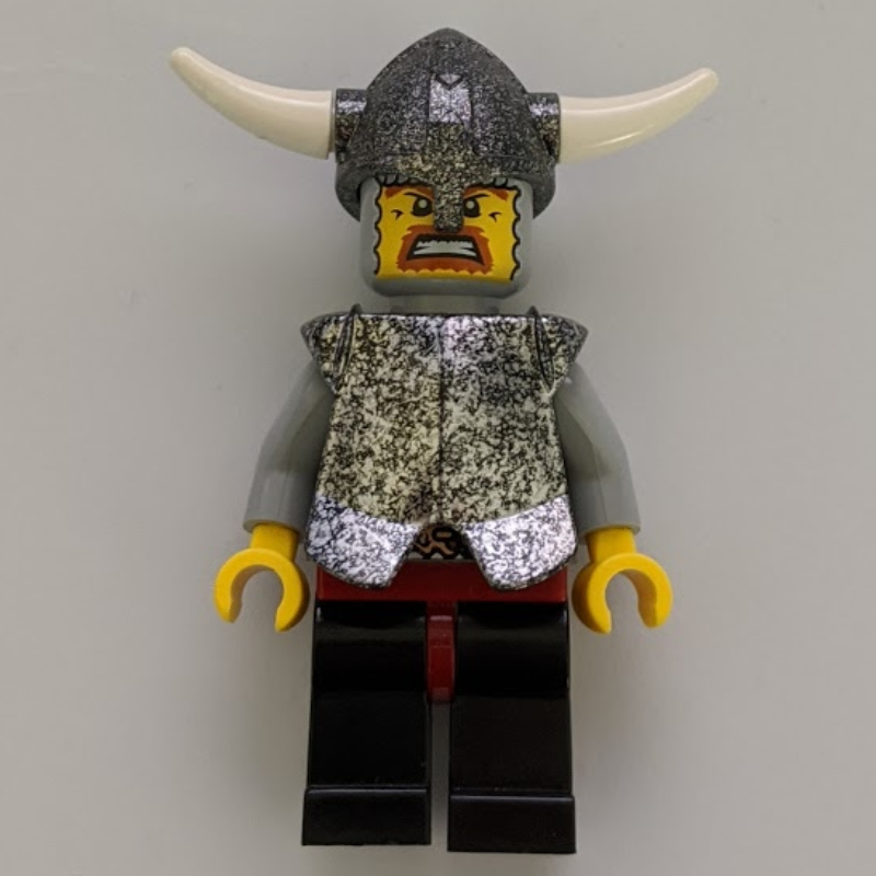 LEGO Viking Warrior - Breast Plate, Black Legs (fig-004677)