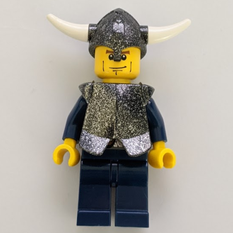 LEGO Viking Warrior - Breast Plate, Dark Blue Legs (fig-004680)