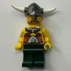 Viking Warrior - Armour, Bare Arms, Dark Green Legs