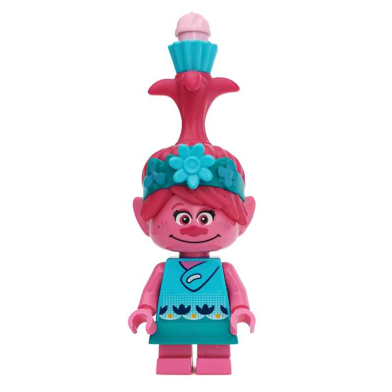 LEGO Trolls - Poppy with Cupcake, Swirl (fig-004702)