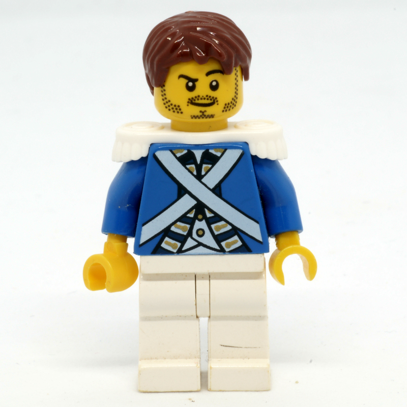LEGO Soldier (Bluecoat) - Sergeant, Stubble (fig-004712)