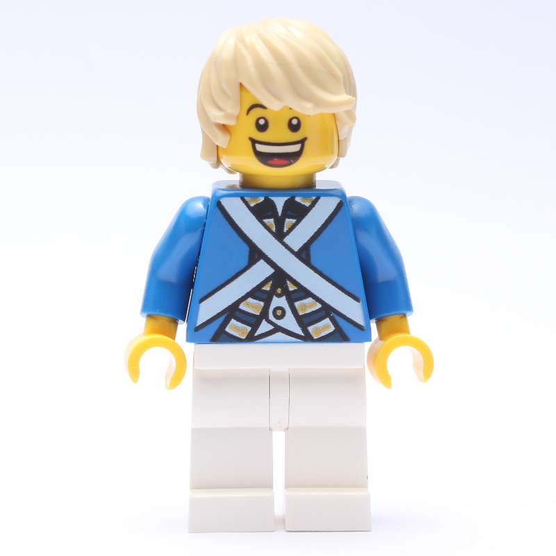 LEGO Soldier (Bluecoat) - Tan Hair (fig-004721)