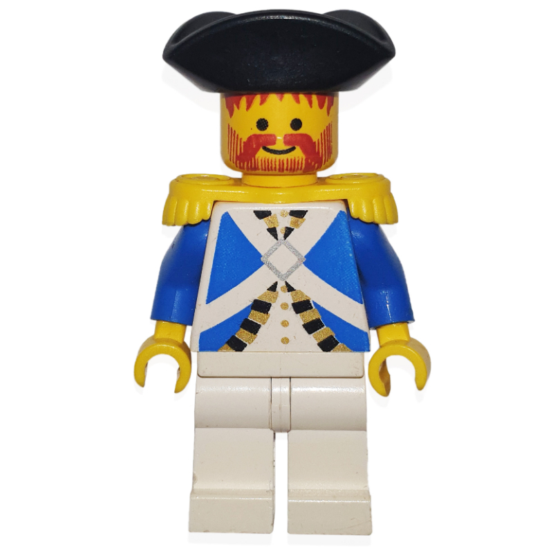 LEGO Soldier (Imperial Soldier) - Yellow Epaulettes, 3626a (fig-004761)