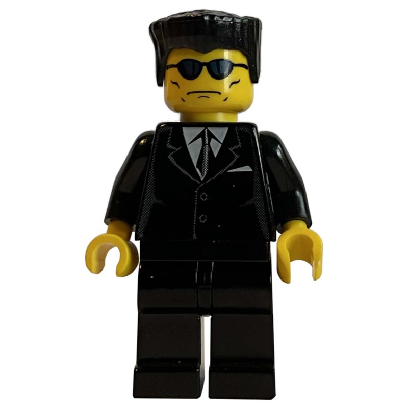 LEGO Man - Black Suit, Sunglasses (fig-004785)